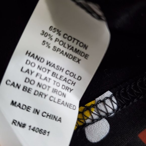 Unique Vintage All Over Bumble Bee Print Dress, Sz S/4 - Picture 11 of 11